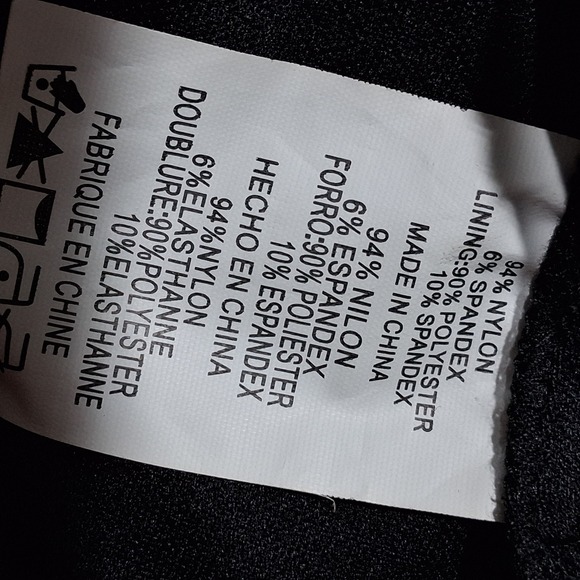 Cindy USA Black Lace Beaded V Neck Y2K Cap Sleeve Dress Size Medium‎ - Picture 9 of 11